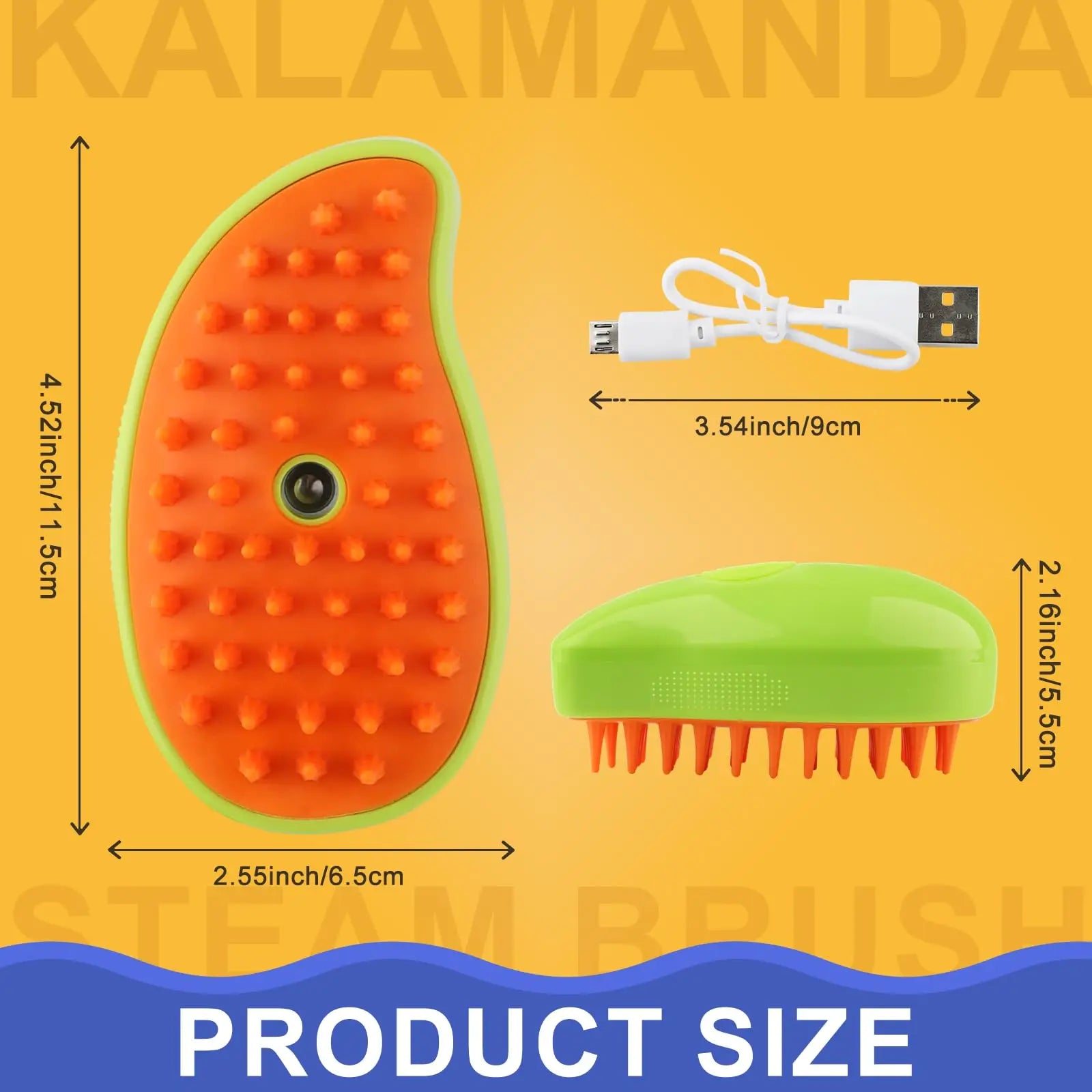 3-In-1 Steamy Brush for Pet Cat Dog Grooming Accessories Electric Brushes for Hair Cleaning Massage Comb Cat Dog Stuff Supplies