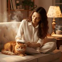 Therapeutic Pet Steam Brush - Pet Store