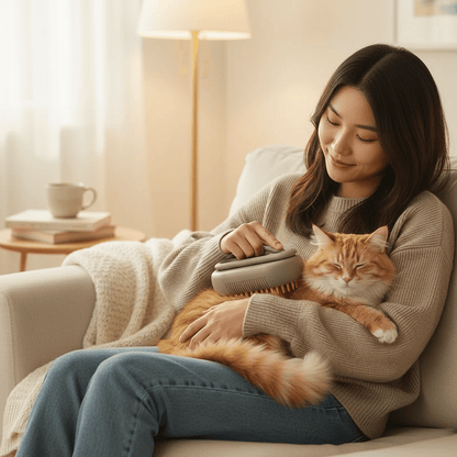 Therapeutic Pet Steam Brush - Pet Store